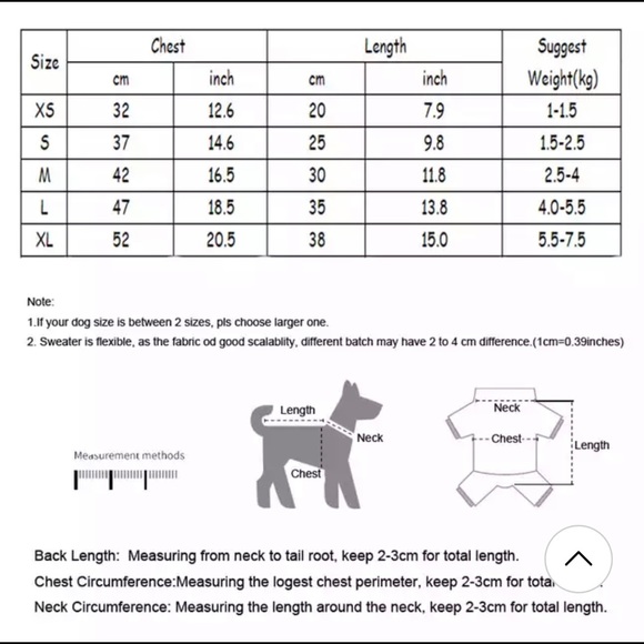 Hello kitty dog sweater - Picture 6 of 6